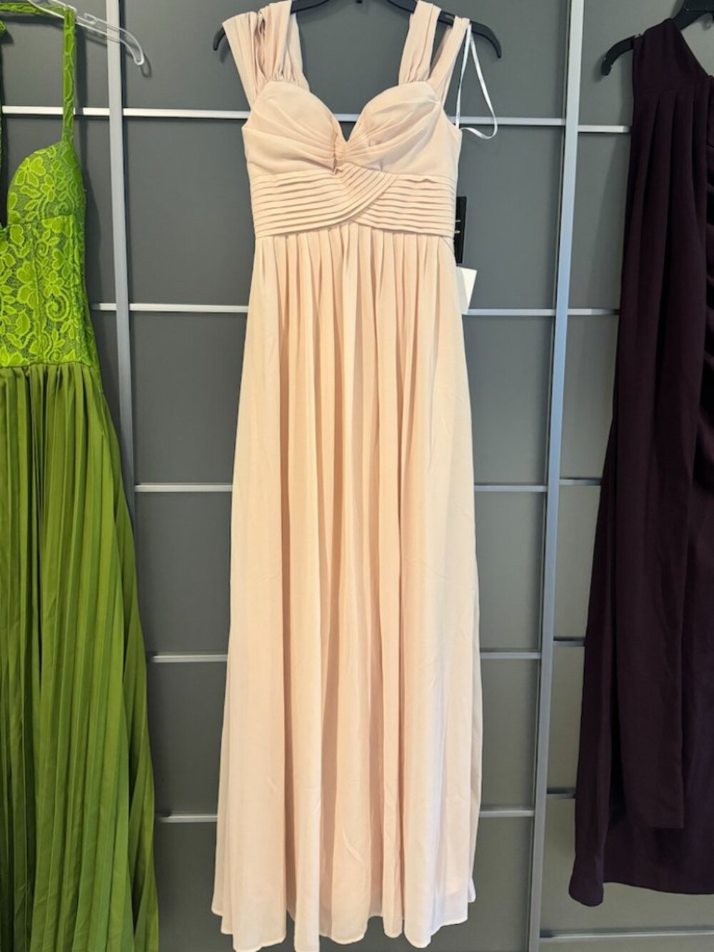 Blush Pink Maxi Dress size XS